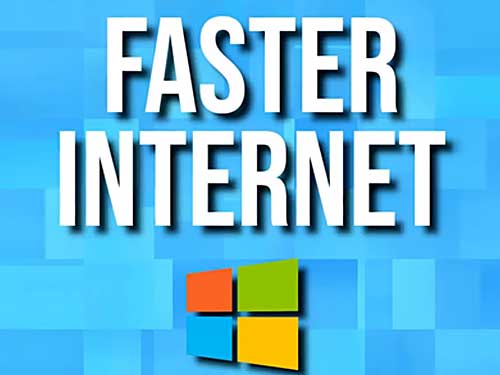 افزایش سرعت اینترنت در ویندوز 10
